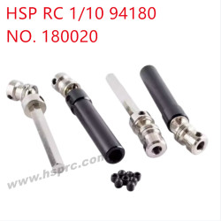 HSP 94180 1/10 Upgrade Parts 100-140mm Driving shaft 180020 black