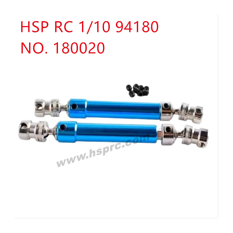 HSP 94180 1/10 Upgrade Parts 100-140mm Driving shaft 180020 blue