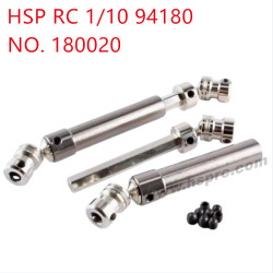 HSP 94180 1/10 Upgrade Parts 100-140mm Driving shaft 180020 grey