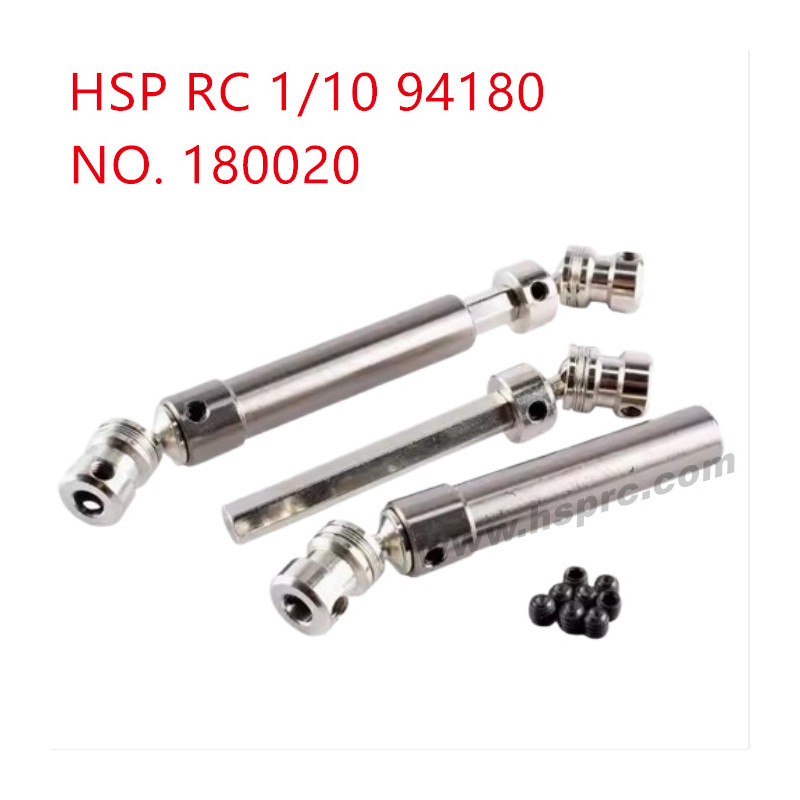 HSP 94180 1/10 Upgrade Parts 100-140mm Driving shaft 180020 grey