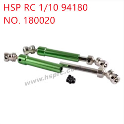 HSP 94180 1/10 Upgrade Parts 100-140mm Driving shaft 180020 green