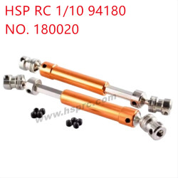 HSP 94180 1/10 Upgrade Parts 100-140mm Driving shaft 180020 orange