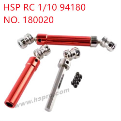 HSP 94180 1/10 Upgrade Parts 100-140mm Driving shaft 180020 red