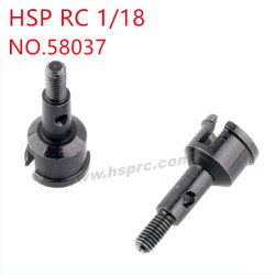 HSP Racing 1/18 Upgrade Parts Hub 58037 black