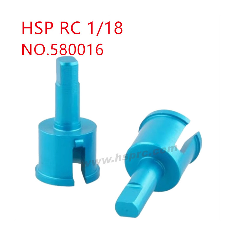 HSP Racing 1/18 Upgrade Parts Aluminium alloy wheel shaft 2P 580016 blue