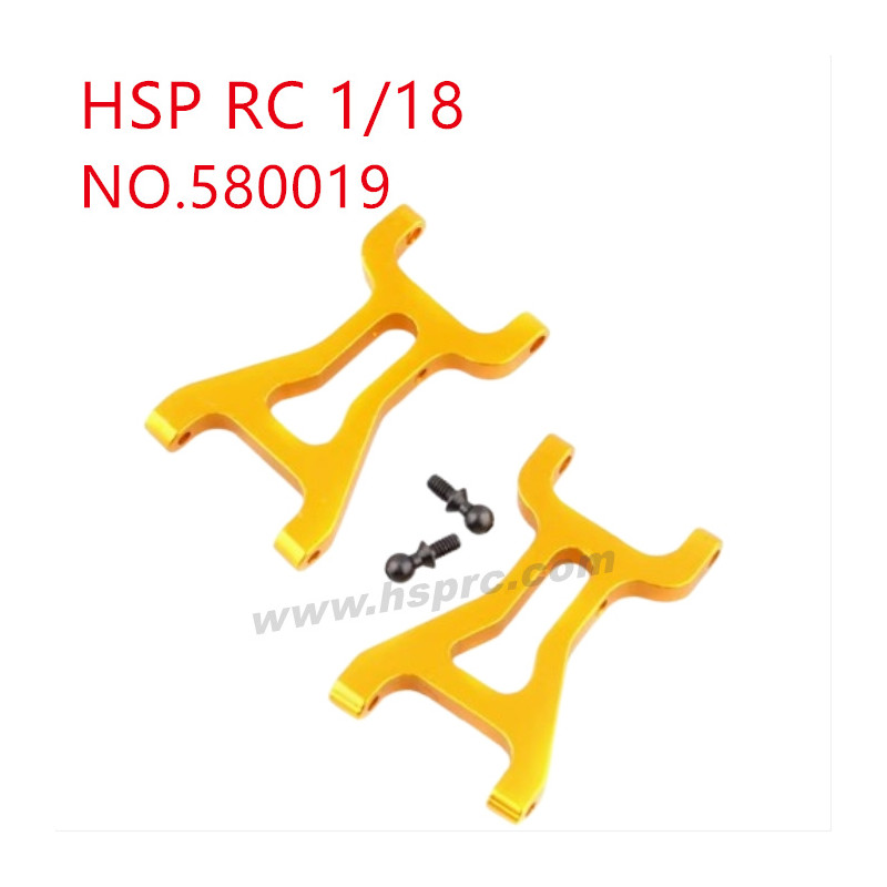 HSP Racing 1/18 Upgrade Parts Front boom 580019 yellow