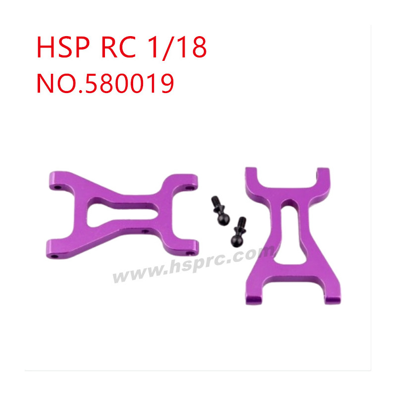 HSP Racing 1/18 Upgrade Parts Front boom 580019 purple