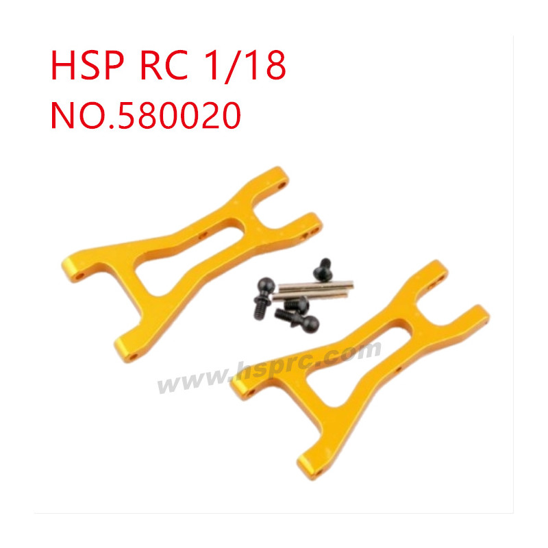 HSP Racing 1/18 Upgrade Parts Rear boom 580020 yellow