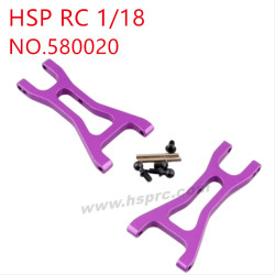 HSP Racing 1/18 Upgrade Parts Rear boom 580020 purple