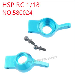 HSP Racing 1/18 Upgrade Parts Rear axle seat 580024 blue