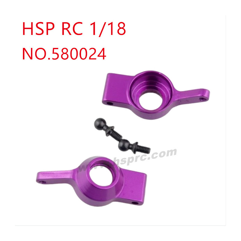 HSP Racing 1/18 Upgrade Parts Rear axle seat 580024 purple HSP Racing 1/18 Upgrade Parts Rear axle seat 580024 purple