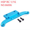 HSP Racing 1/16 Upgrade Parts Second floor fixing plate 86006 blue