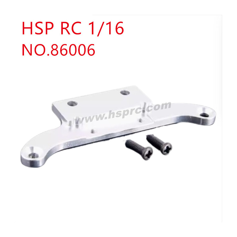 HSP Racing 1/16 Upgrade Parts Second floor fixing plate 86006 silver