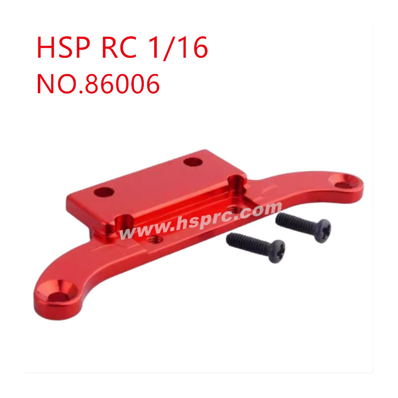 HSP Racing 1/16 Upgrade Parts Second floor fixing plate 86006 red