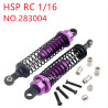 HSP Racing 1/16 Upgrade Parts Front shock absorber 283004 purple