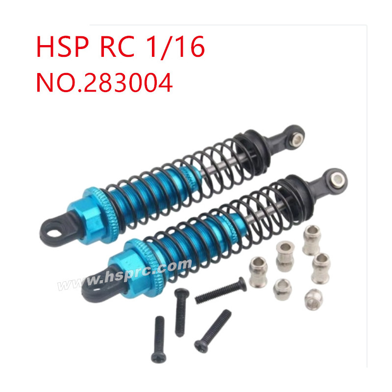HSP Racing 1/16 Upgrade Parts Front shock absorber 283004 blue HSP Racing 1/16 Upgrade Parts Front shock absorber 283004 blue