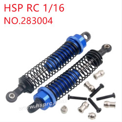 HSP Racing 1/16 Upgrade Parts Front shock absorber 283004 dark blue