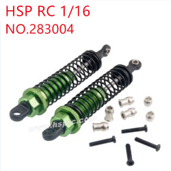 HSP Racing 1/16 Upgrade Parts Front shock absorber 283004 green