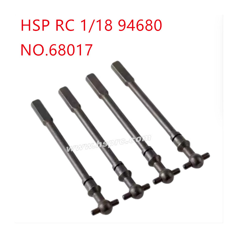 HSP 1/18 94680 Parts Dog bone of metal 68017