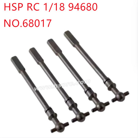 HSP 1/18 94680 Parts Dog bone of metal 68017