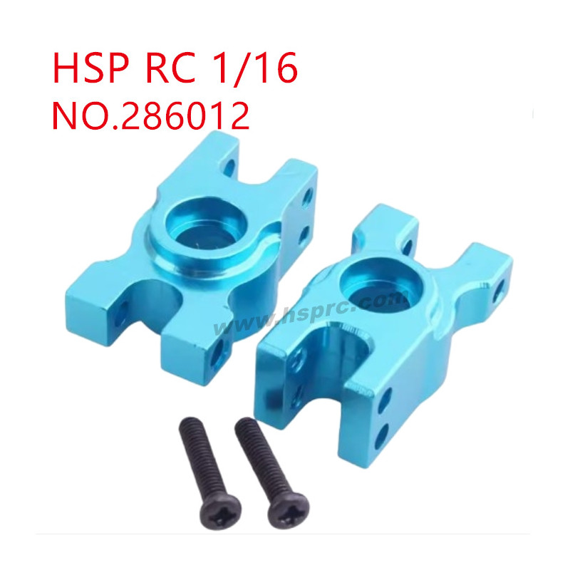 HSP Racing 1/16 Upgrade Parts Rear axle seat 286012 blue