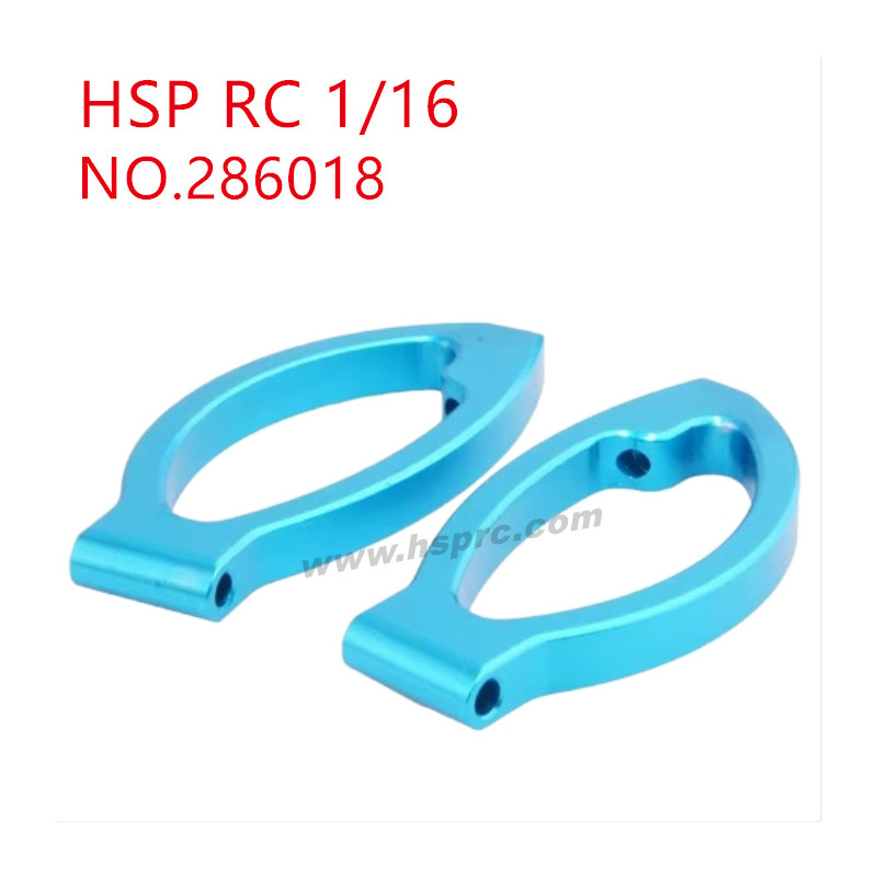 HSP Racing 1/16 Upgrade Parts Front upswing 286018 blue