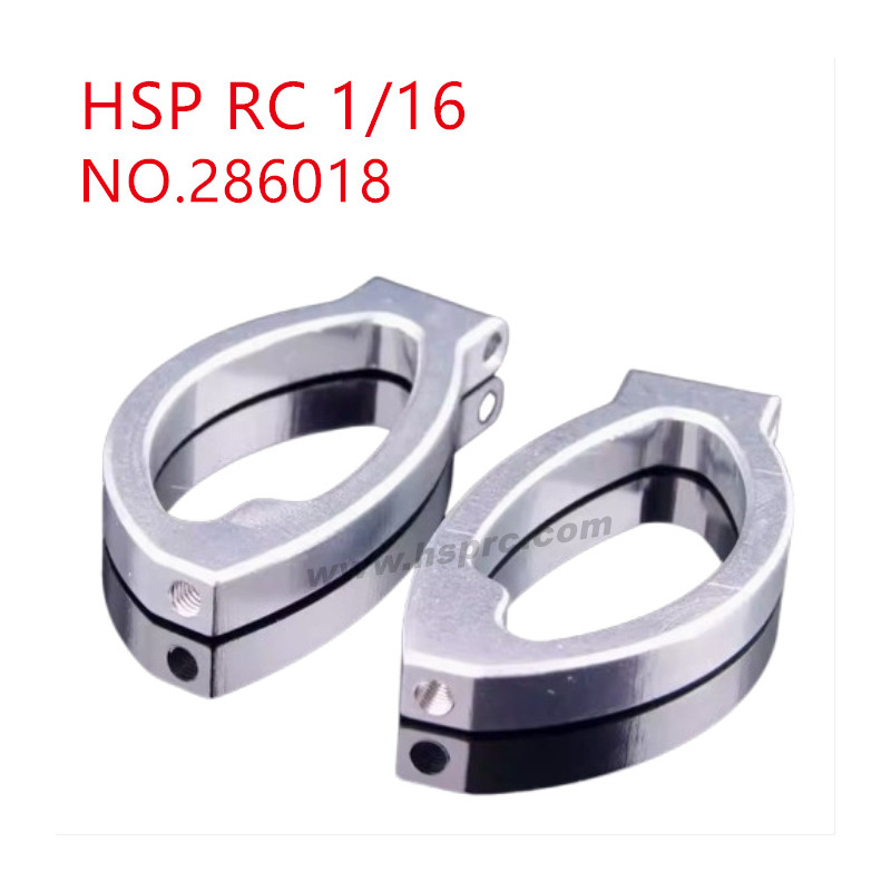 HSP Racing 1/16 Upgrade Parts Front upswing 286018 silver