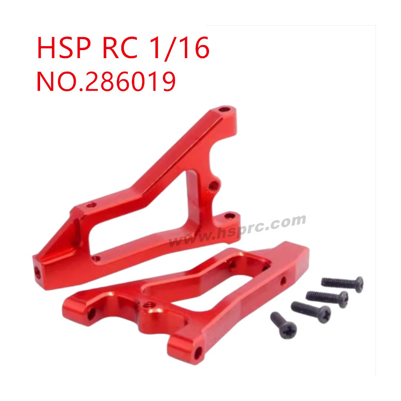 HSP Racing 1/16 Upgrade Parts Front hem arm 286019 red