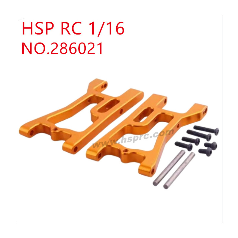 HSP Racing 1/16 Upgrade Parts Back swing arm 286021 yellow