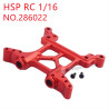 HSP Racing 1/16 Upgrade Parts Front damper plate 286022 red