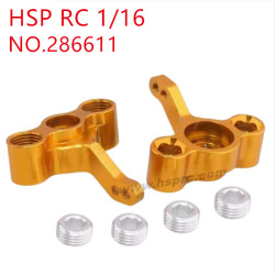 HSP Racing 1/16 Upgrade Parts Steering cup 286611 yellow
