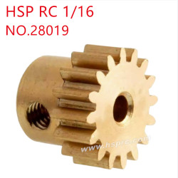 HSP 1/16 Parts Motor gear 16T 28019