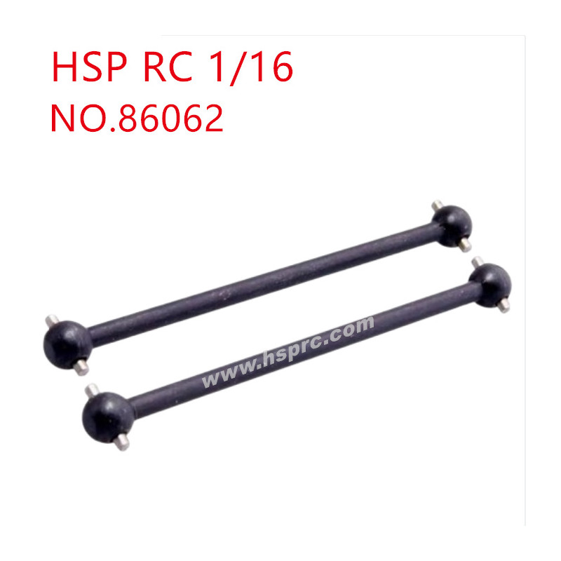 HSP 1/16 RC Car Parts Dog bone drive shaft 86062 black HSP 1/16 RC Car Parts Dog bone drive shaft 86062 black