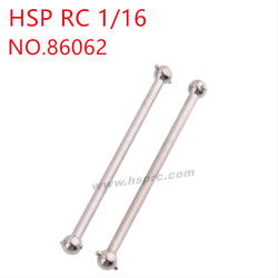 HSP 1/16 RC Car Parts Dog bone drive shaft 86062 silver