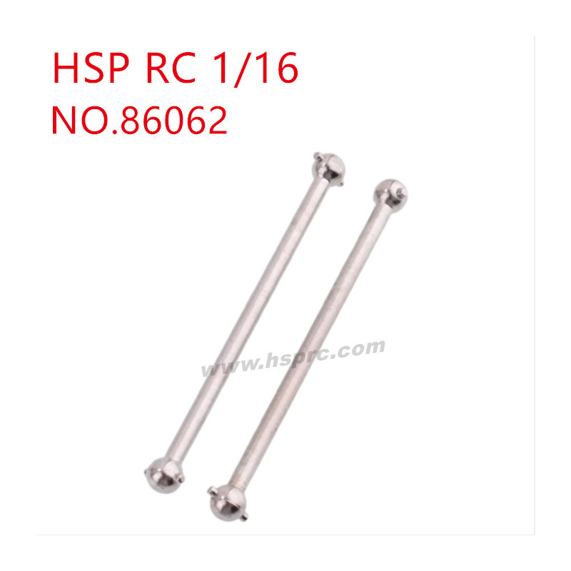 HSP 1/16 RC Car Parts Dog bone drive shaft 86062 silver HSP 1/16 RC Car Parts Dog bone drive shaft 86062 silver