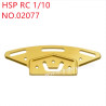 HSP 1/10 RC Car Upgrade Parts Front fender lower seat 02077 yellow