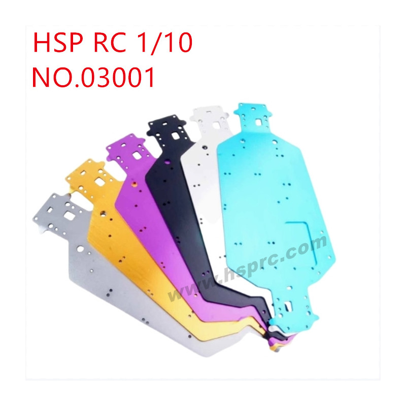 HSP 1/10 RC Car Upgrade Parts Aluminium alloy base plate 04001