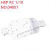 HSP 1/10 RC Car Upgrade Parts Aluminium alloy base plate 04001 silver