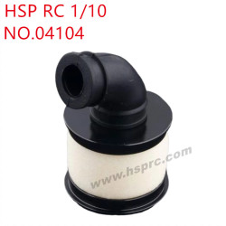HSP 1/10 RC Car Upgrade Parts Metal filter 04104 black
