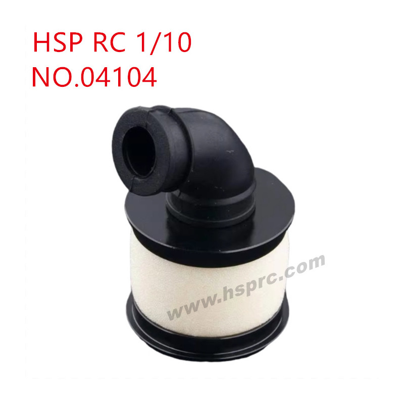 HSP 1/10 RC Car Upgrade Parts Metal filter 04104 black