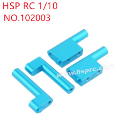 HSP 1/10 RC Car Upgrade Parts Second floor pillar 102003 blue