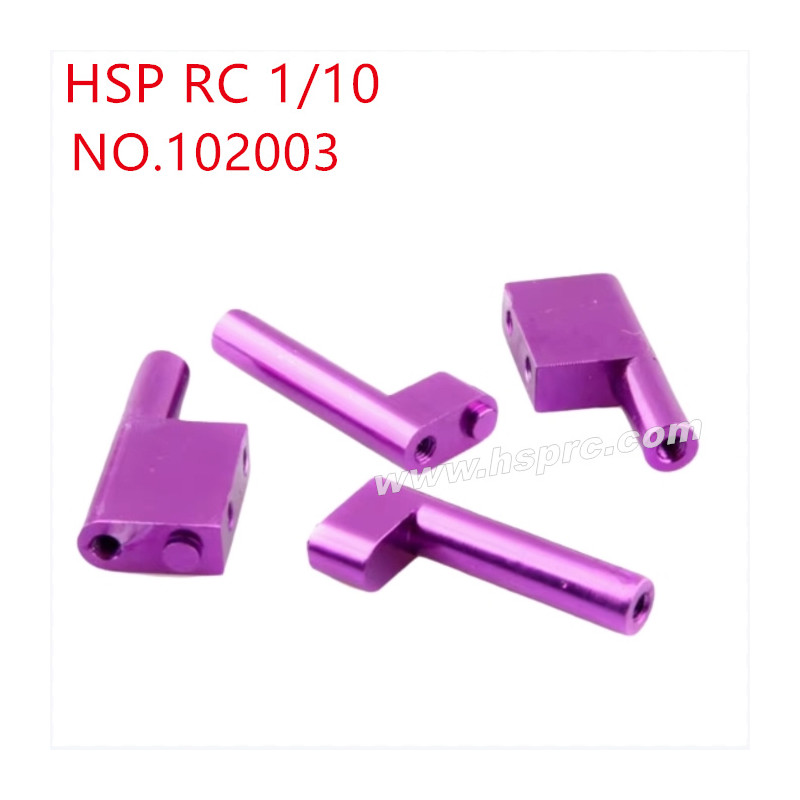 HSP 1/10 RC Car Upgrade Parts Second floor pillar 102003 purple HSP 1/10 RC Car Upgrade Parts Second floor pillar 102003 purple