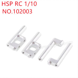 HSP 1/10 RC Car Upgrade Parts Second floor pillar 102003 silver