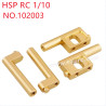 HSP 1/10 RC Car Upgrade Parts Second floor pillar 102003 yellow