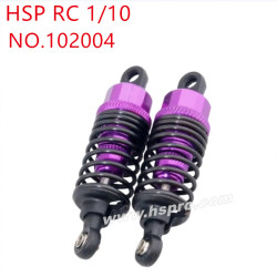HSP 1/10 RC Car Upgrade Parts Shock absorber 102004 purple