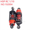 HSP 1/10 RC Car Upgrade Parts Shock absorber 102004 red