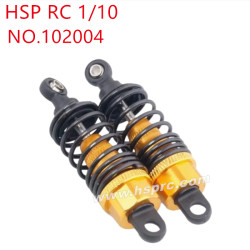 HSP 1/10 RC Car Upgrade Parts Shock absorber 102004 yellow