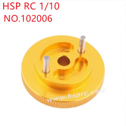 HSP 1/10 RC Car Upgrade Parts Engine flywheel 102006 yellow