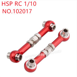 HSP 1/10 RC Car Upgrade Parts Steering link 102017 red