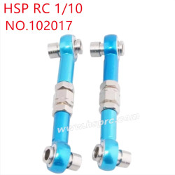 HSP 1/10 RC Car Upgrade Parts Steering link 102017 blue